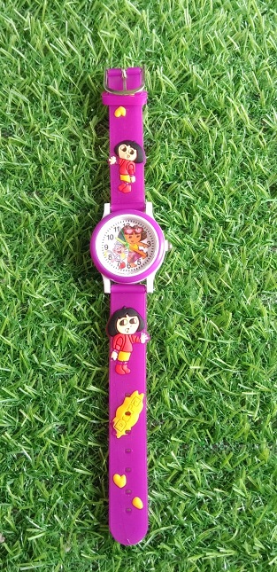 Cartoon Purple Color Watch