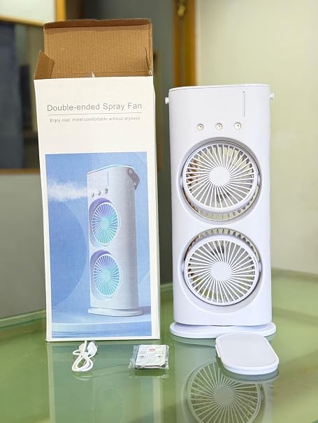 Portable Double-Ended Spray Fan